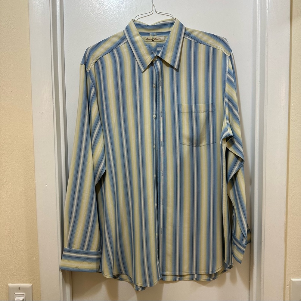 Tommy Bahama Long Sleeve Button Down Shirt Color